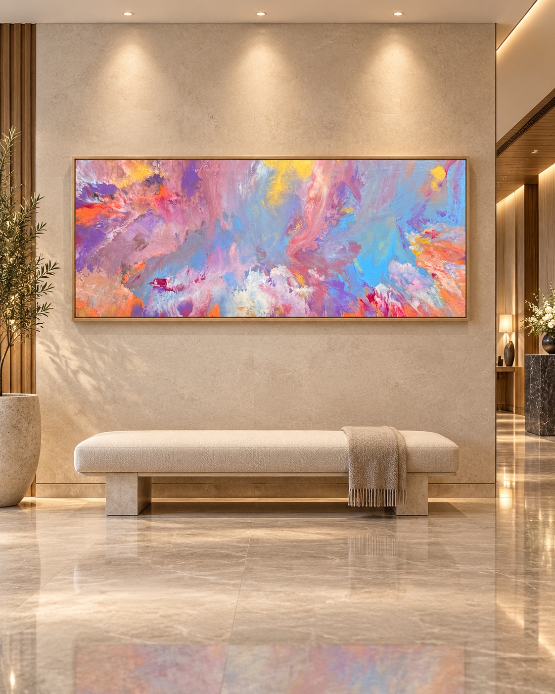 Dreamspace displayed in a refined gallery-like interior