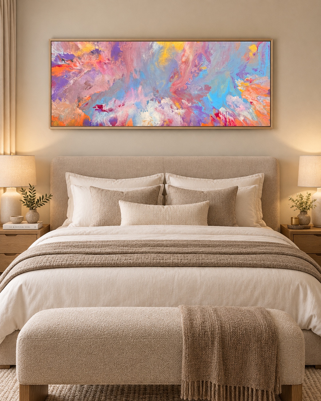 Dreamspace displayed above a bedroom setting
